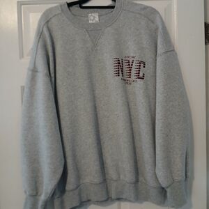 Aerie Heather Gray NYC Graphic Sweatshirt